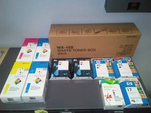 lot 788 image: Toner a Ink Cartridges. HP