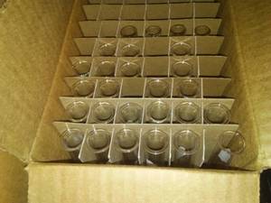 lot 514 image: Beakers, funnels long tubes. Loc Rm 99 Sci