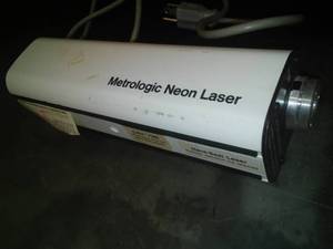 lot 535 image: Metrologic ML 8140 Neon Laser, Hard Seal Laser. Loc Rm 99 Sci