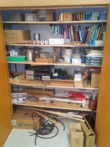 lot 544 image: Science Room Closet # 2 - See Pics for details. Loc Rm 99 Sci