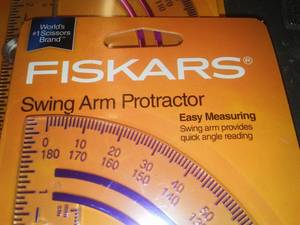 lot 549 image: NEW Friskar Swing Arm Protractors (13) and More. Sci Rm 99