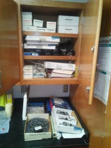 lot 664 image: Misc. Science Instruments. Light Sensors, Temp Probes, and more. Loc Sci Office Rm 99