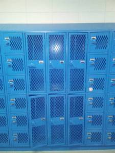 lot 688 image: Gym Lockers 55  72, 82 x 60 x 13 Loc Boys Locker Rm 116