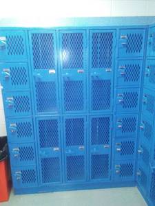 lot 691 image: Gym Lockers 1  18, 82X 60 X 13. Loc Boys Locker Rm 116