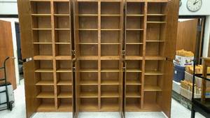 lot 392 image: Wood Cabinets Quality & Massive