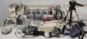 lot 404 image: Sony Digital Mavica remote control Tripod and more
