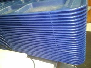 lot 259 image: 24   Compartment Serving Trays