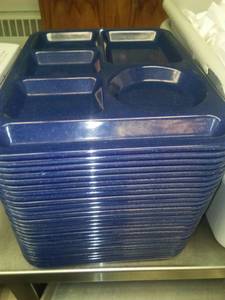 lot 262 image: 26  Compartment Serving Trays