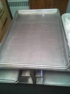 lot 270 image: Commercial Baking Sheets.