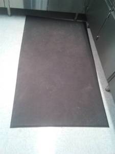 lot 307 image: 3 Large Fatigue Mats