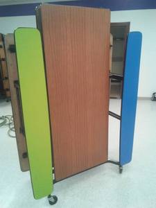 lot 310 image: 2 Folding Table with Benches -  2 units