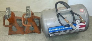 lot 338 image: Campbell Hausfeld 7 gal. Air Tank and more