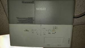 lot 428 image: Epson Powerlite 83 projector working condition. with remote