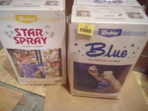 lot 235 image: Star Spray Glass Cleaner (5 gal.) and Blue All Purpose Cleaner (5 gal.)
