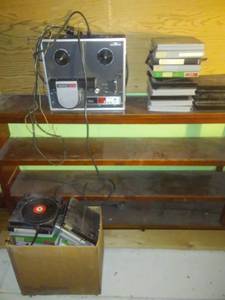 lot 730 image: Sony Video Tape Recorder and tapes  see pics for full detail. Loc 3-D Rm
