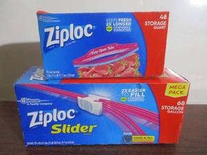 lot 29 image: Ziploc Storage Bags