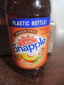 lot 86 image: Snapple Peach Tea