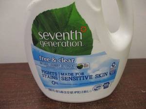 lot 132 image: Seventh Generation Laundry Detergent