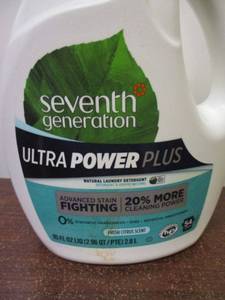 lot 100 image: Seventh Generation Laundry Detergent