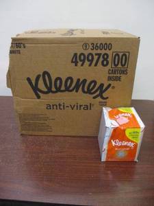 lot 56 image: Kleenex Anti-Viral
