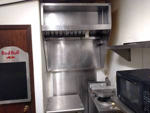 lot 6 image: Stainless Steel Hood, Approx. 42 x...