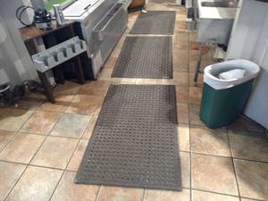 lot 56 image: (3) Anti Fatigue Floor Mats, 32x53....