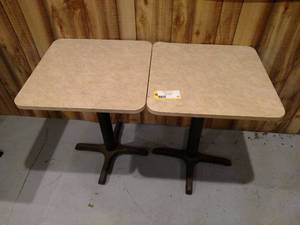 lot 68 image: (2) Tables, 23x23...