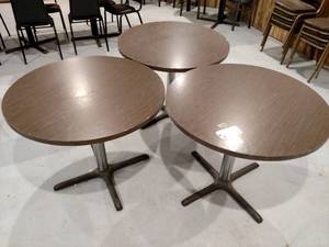 lot 69 image: (3) Tables, 36...