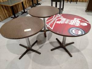 lot 70 image: (3) Tables, 36...