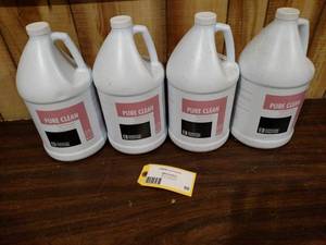 lot 98 image: (4) 1 Gallon Pure Clean Liquid Hand...