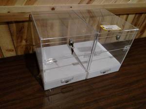 lot 101 image: (2) Pull Tab Boxes with Keys, New...