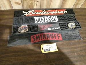 lot 109 image: (4) Bar Mats...