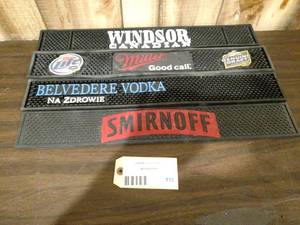 lot 110 image: (4) Bar Mats...