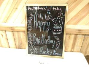 lot 111 image: Chalk Board 19x25...