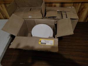 lot 114 image: (3) Boxes 9 Dinner Plates...