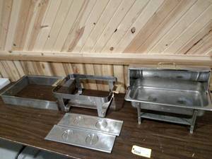lot 117 image: Chafing Dish Components...