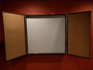 lot 124 image: White Board 4x4...