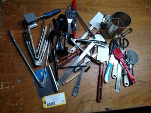 lot 127 image: Asstd Utensils...