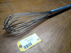 lot 139 image: 42 Stainless Steel Whisk...