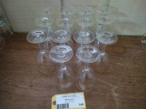 lot 146 image: (14) Wine Glasses...