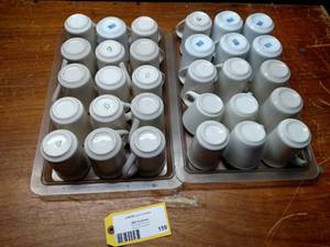 lot 159 image: (30) Asstd Cups...
