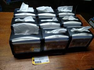 lot 161 image: (9) Napkin Dispensers...