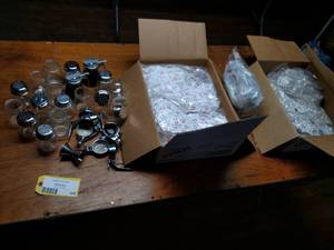 lot 165 image: Salt, Pepper, Sugar, & Bottles...