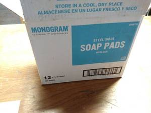 lot 186 image: Steel Wool Soap Pads...