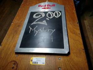 lot 193 image: Redbull Chalk Board 18x30...