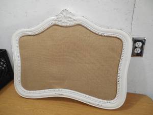 lot 51 image: DECORATIVE CORK BOARD - 16X20