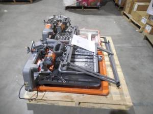 lot 2 image: 2 rigid tile saws