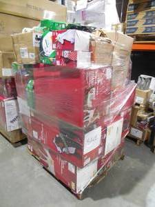 lot 5 image: WHOLESALE PALLET LOT OF CHRISTMAS DECORATIONS