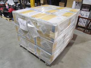 lot 34 image: (19) PALLET LOT OF NEW Hampton Bay 50 CFM 0.5 Sone Ceiling Bath Fan