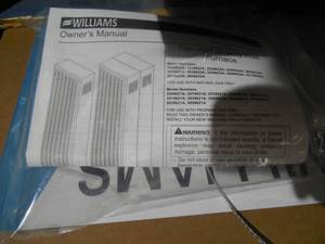 lot 24 image: Williams 35,000 BTUHour Monterey Top-Vent Wall Natural Gas Furnace